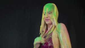 danielle-maye-vs-green-and-yellow-slime_