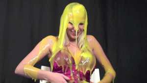 danielle-maye-vs-green-and-yellow-slime_